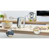Mixer de mână BOSCH Styline MFQ49700, 850W (5 trepte și Turbo), Palete FineCreamer inox, Spirale inox, Picior blender, Vas mixare, Greutate redusă, Mâner soft touch, Cablu extensibil 140cm, G1.2kg