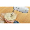 Mixer de mână BOSCH Styline MFQ49700, 850W (5 trepte și Turbo), Palete FineCreamer inox, Spirale inox, Picior blender, Vas mixare, Greutate redusă, Mâner soft touch, Cablu extensibil 140cm, G1.2kg
