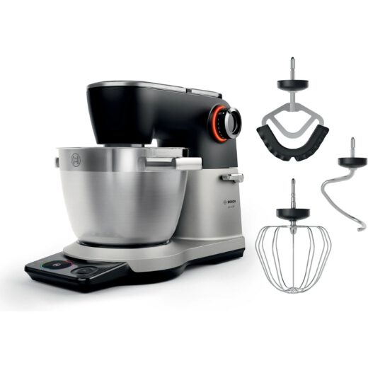 Robot de bucătărie planetar BOSCH Serie 8 MUMS8 Scale MUMS8ZS00  1800W (7 trepte)  Bol inox șlefuit 6l cu mânere  Set patiserie  Cântar  Cronometru  SoftStart  AirCooling  Carcasă metalică  Pearl Silver