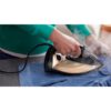 Fier de călcat cu abur Philips Azur Seria 7000 DST7040/80, 2800W, Continuu 50g/min, Jet 250g, Rezervor 300ml, Talpă SteamGlide Elite, Oprire automată, C2m, G1.82kg, Black and Gold