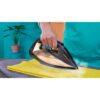 Fier de călcat cu abur Philips Azur Seria 7000 DST7040/80, 2800W, Continuu 50g/min, Jet 250g, Rezervor 300ml, Talpă SteamGlide Elite, Oprire automată, C2m, G1.82kg, Black and Gold