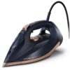 Fier de călcat cu abur Philips Azur Seria 7500 DST7510/80  3200W  Continuu 55g/min  Jet 260g  Rezervor 300ml  Talpă SteamGlide Elite  Oprire automată  C2m  G1.82kg  Black Gold