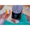 Fier de călcat cu abur Philips Azur Seria 7500 DST7511/80, 3200W, Continuu 55g/min, Jet 260g, Rezervor 300ml, Talpă SteamGlide Elite, Oprire automată, C2m, G1.78kg, Negru