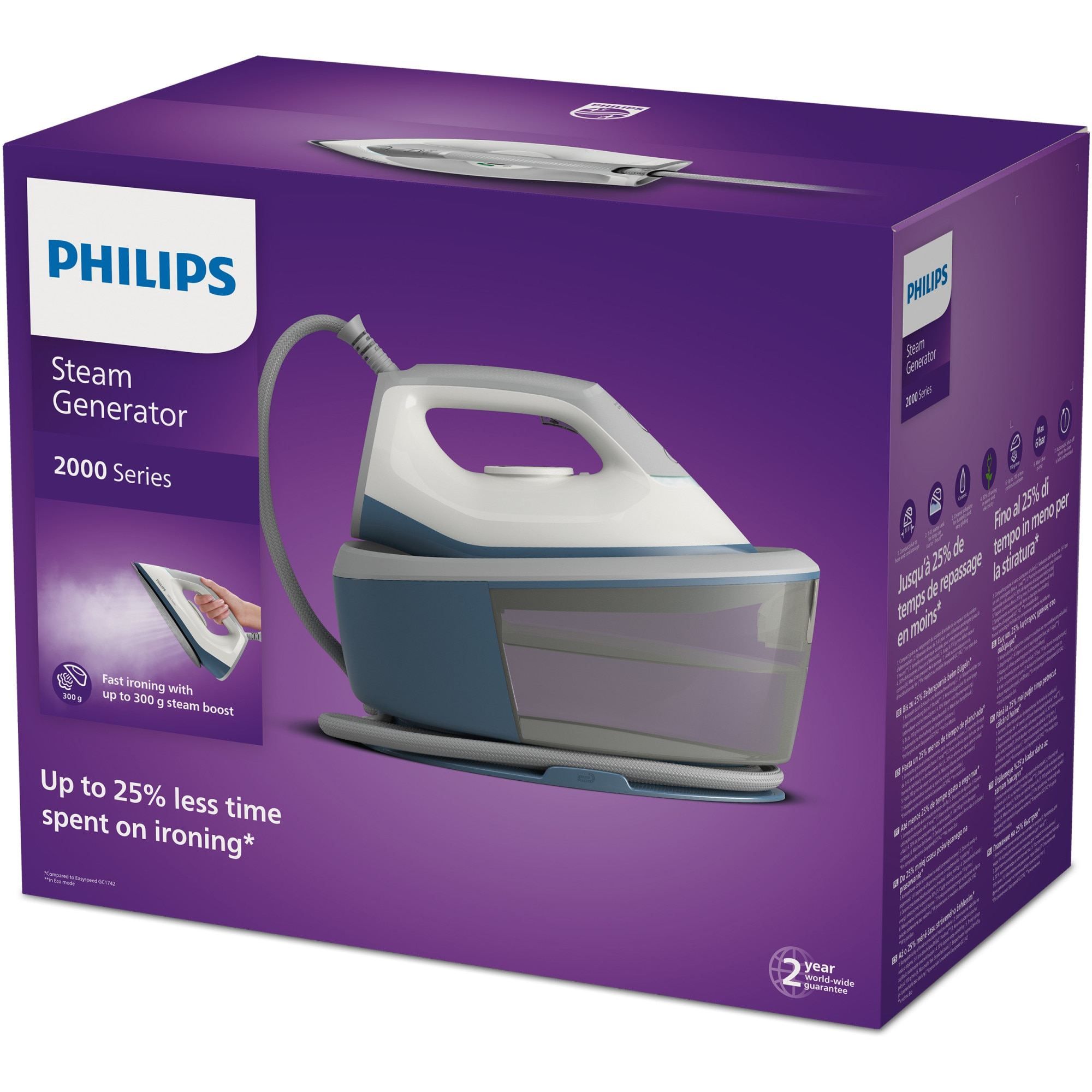 Stație de călcat cu abur Philips Seria 2000 PSG2000/20