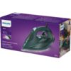 Fier de călcat cu abur Philips Azur Seria 7000 DST7050/70, 2800W, Continuu 50g/min, Jet 250g, Rezervor 300ml, Talpă SteamGlide Elite, Oprire automată, C2m, G1.82kg, Opal Green