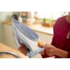 Fier de călcat cu abur Philips Azur Seria 7000 DST7011/20, 2600W, Continuu 45g/min, Jet 220g, Rezervor 300ml, Talpă SteamGlide Plus, C2m, G1.67kg, Light Blue
