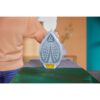 Fier de călcat cu abur Philips Azur Seria 7000 DST7011/20, 2600W, Continuu 45g/min, Jet 220g, Rezervor 300ml, Talpă SteamGlide Plus, C2m, G1.67kg, Light Blue
