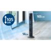 Ventilator turn Philips Seria 5000 CX5535/11, Dark Gray