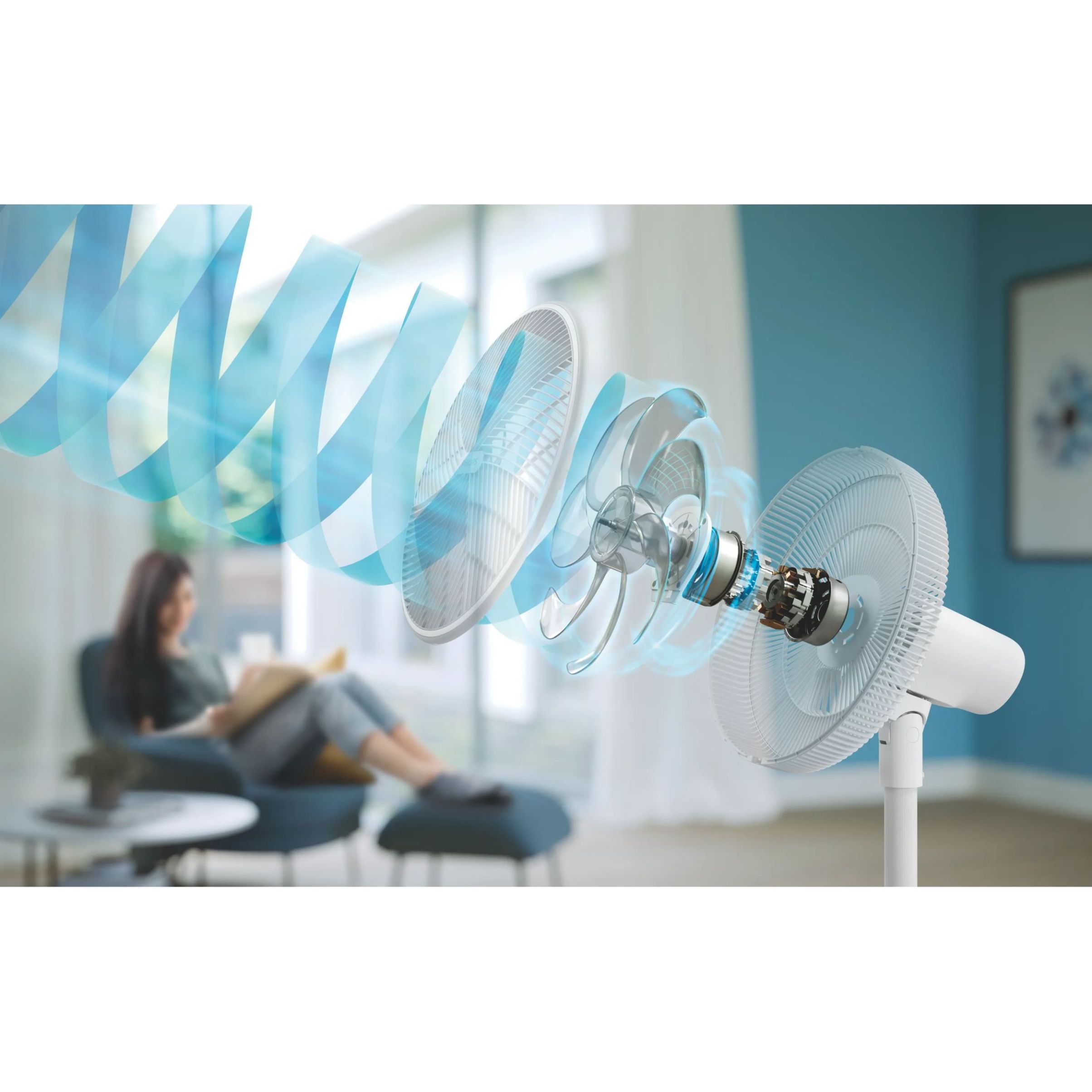 Ventilator cu piedestal Philips Seria 2000 CX2550/00
