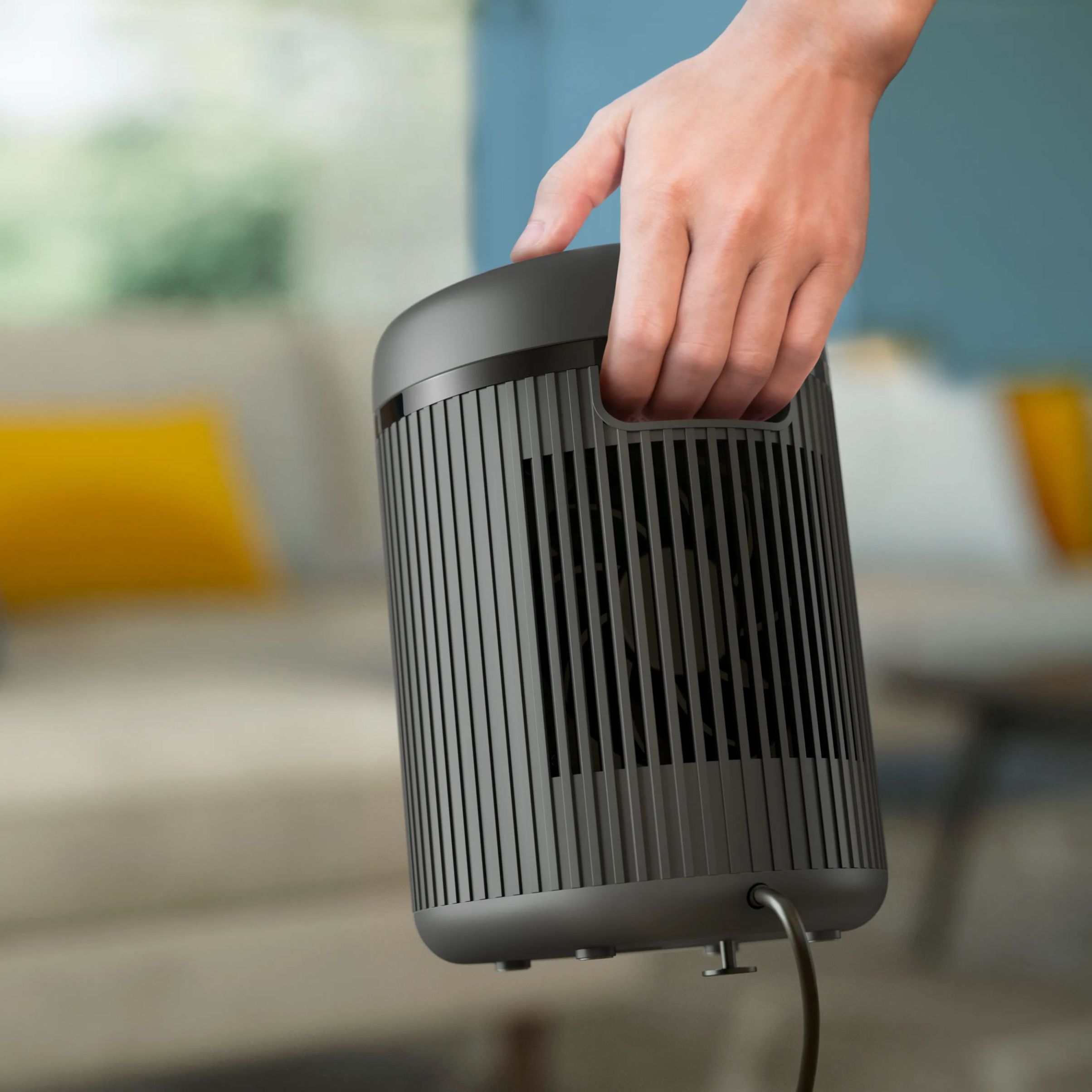 Aerotermă ceramică compactă Philips Seria 2000 CX2120/01, Dark Gray