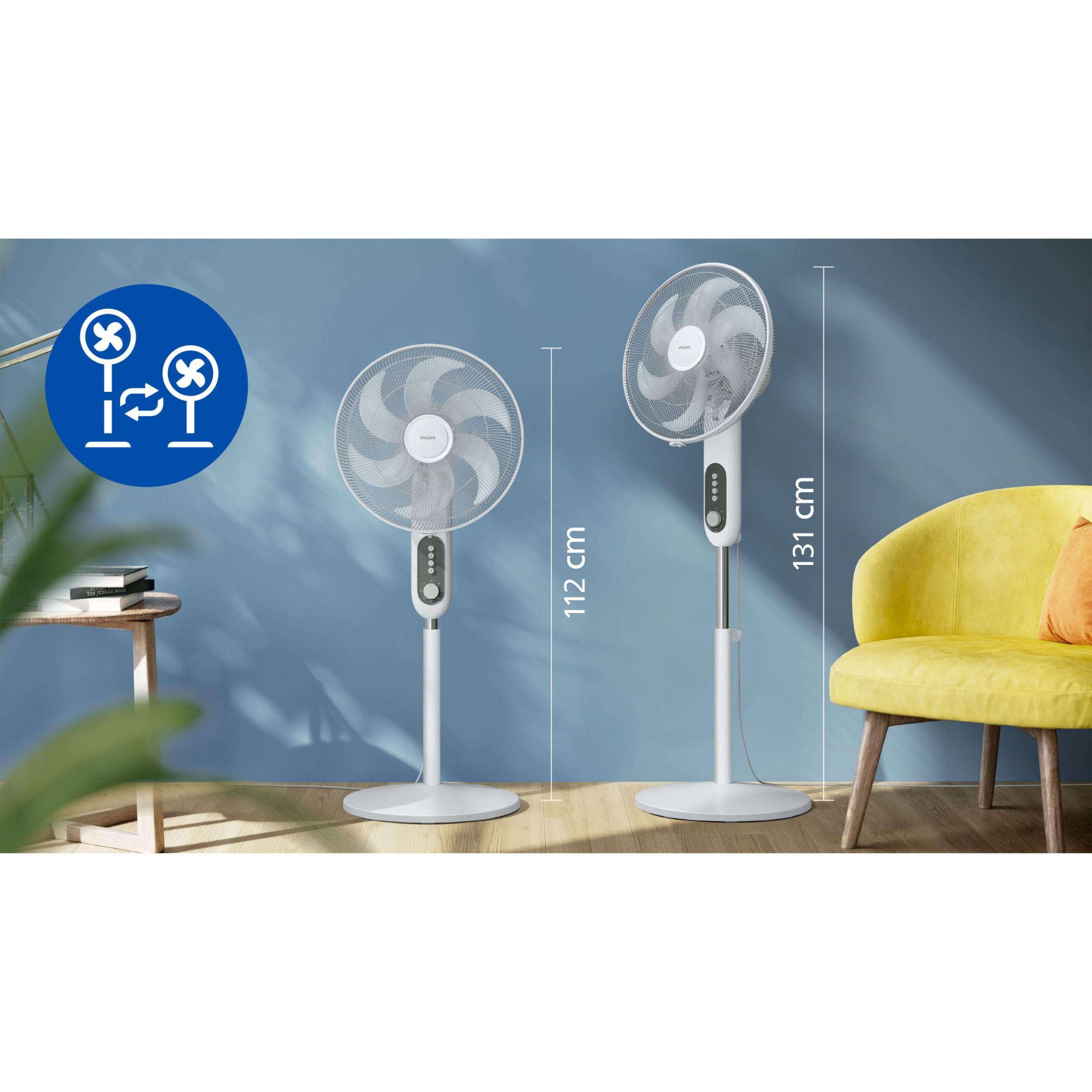 Ventilator cu piedestal Philips Seria 1000 CX1220/00