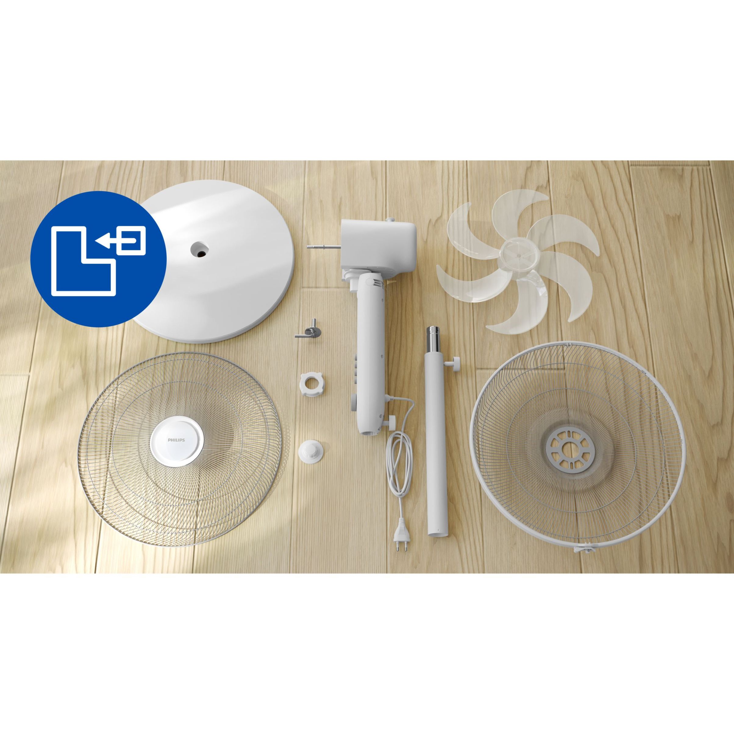 Ventilator cu piedestal Philips Seria 1000 CX1220/00