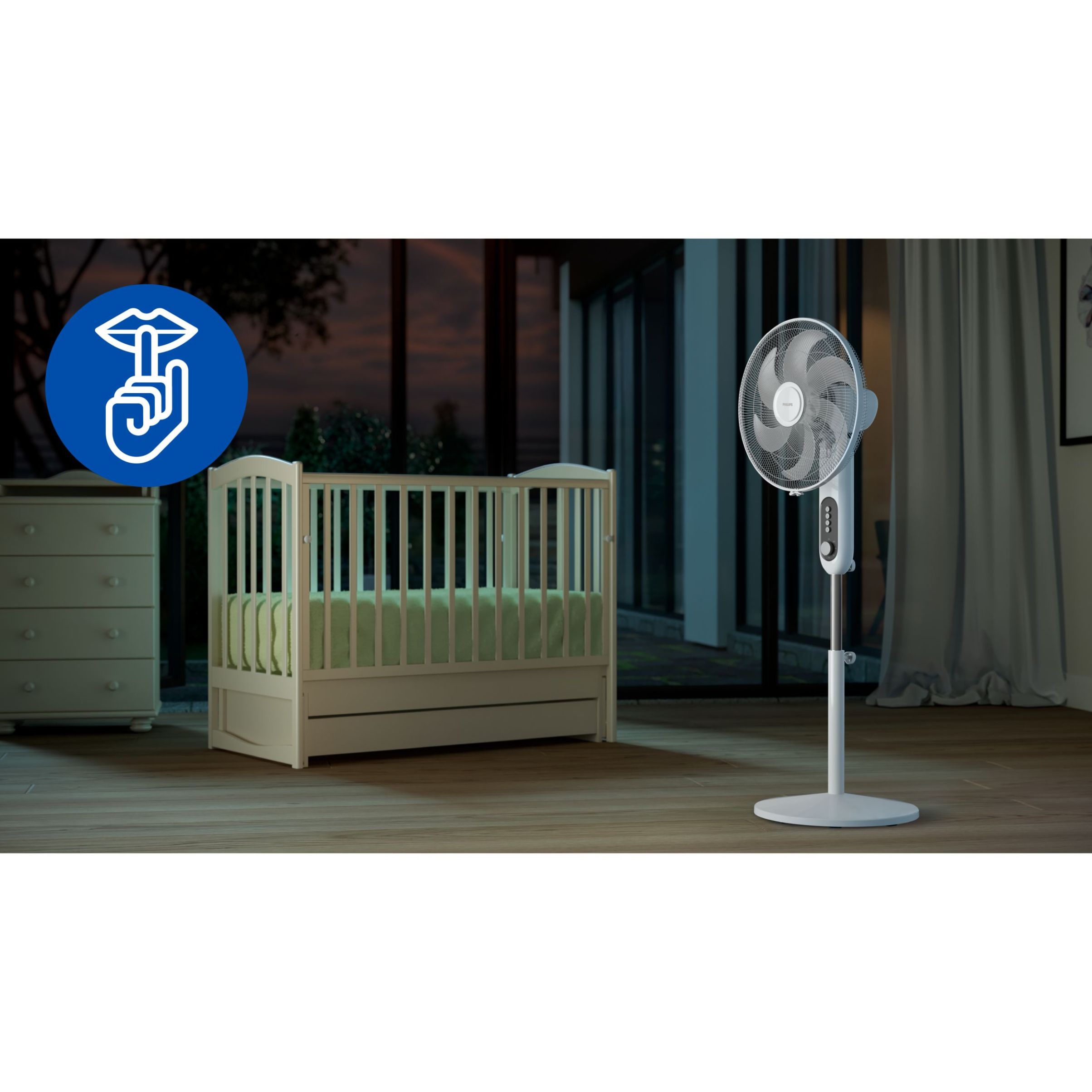 Ventilator cu piedestal Philips Seria 1000 CX1220/00