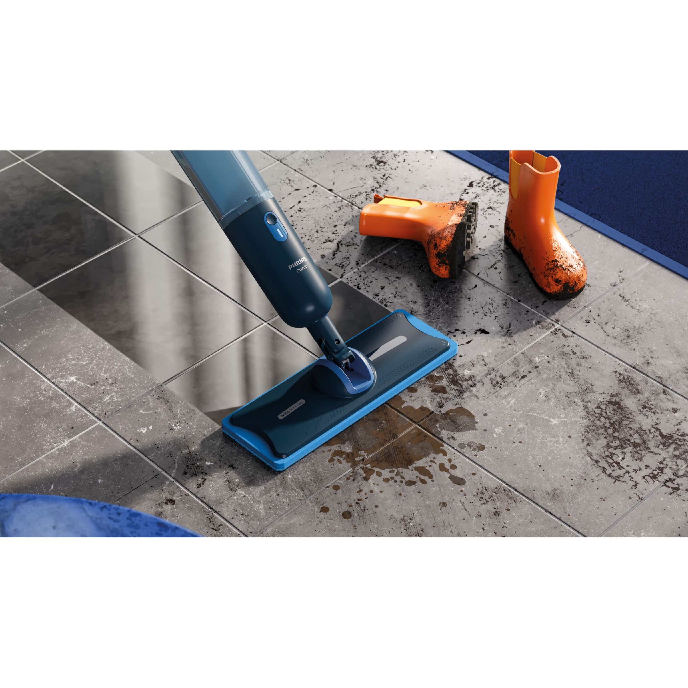 Mop electric Philips OneUp Seria 3000 XV3101/01