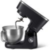 Robot de bucătărie planetar Philips Seria 7000 HR7962/21, 1000W (8 trepte, Pulse), Bol inox 5.5l, Blender sticlă 1.5l, ProKnead, Timer, Iluminare, Bază metalică, Protecție termică motor, HomeID, G9.93kg