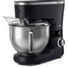 Robot de bucătărie planetar Philips Seria 7000 HR7962/21, 1000W (8 trepte, Pulse), Bol inox 5.5l, Blender sticlă 1.5l, ProKnead, Timer, Iluminare, Bază metalică, Protecție termică motor, HomeID, G9.93kg