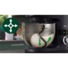 Robot de bucătărie planetar Philips Seria 7000 HR7962/21, 1000W (8 trepte, Pulse), Bol inox 5.5l, Blender sticlă 1.5l, ProKnead, Timer, Iluminare, Bază metalică, Protecție termică motor, HomeID, G9.93kg