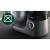 Robot de bucătărie planetar Philips Seria 7000 HR7962/21, 1000W (8 trepte, Pulse), Bol inox 5.5l, Blender sticlă 1.5l, ProKnead, Timer, Iluminare, Bază metalică, Protecție termică motor, HomeID, G9.93kg