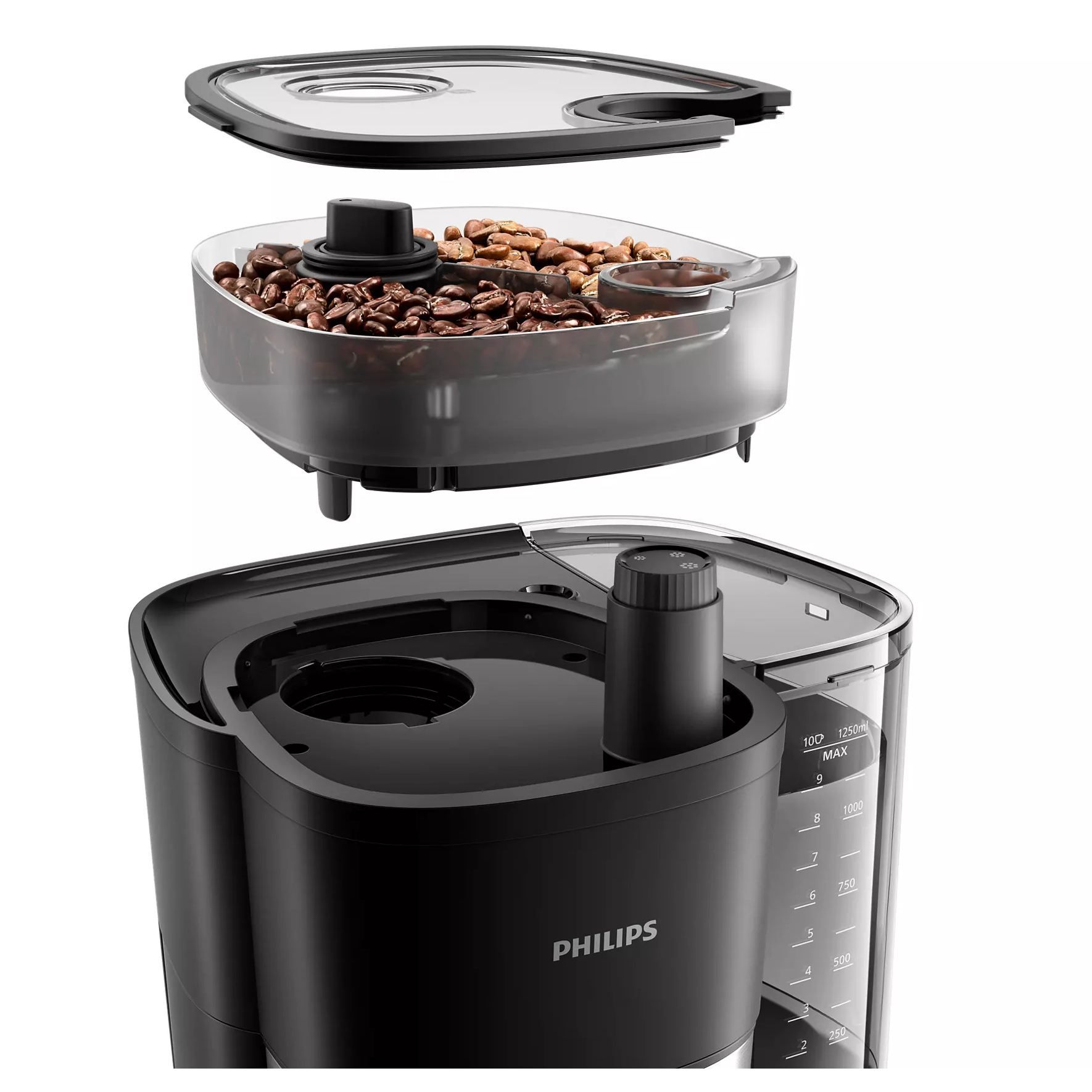 Cafetieră cu râșniță inclusă Philips All-in-1 Brew HD7900/90