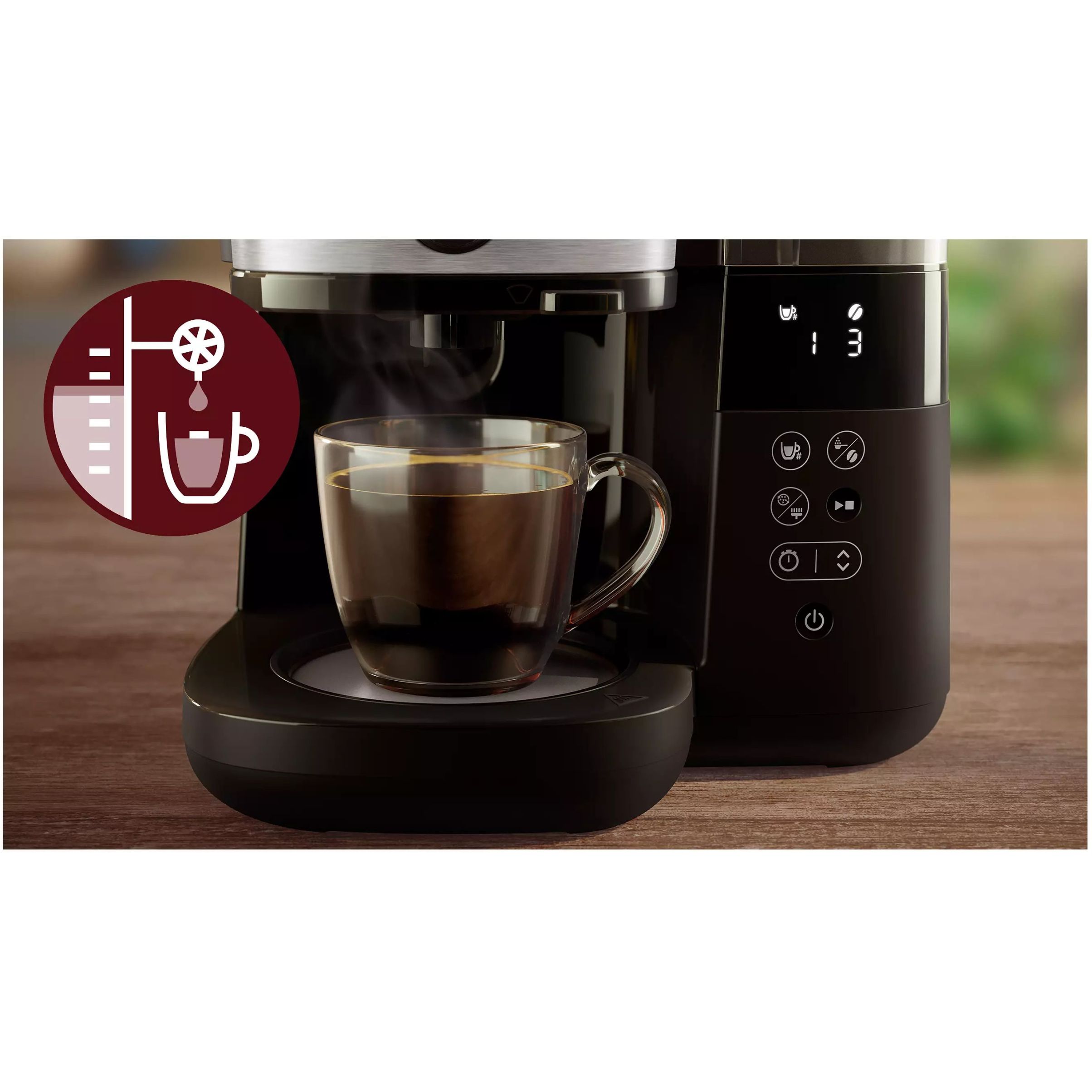 Cafetieră cu râșniță inclusă Philips All-in-1 Brew HD7900/90