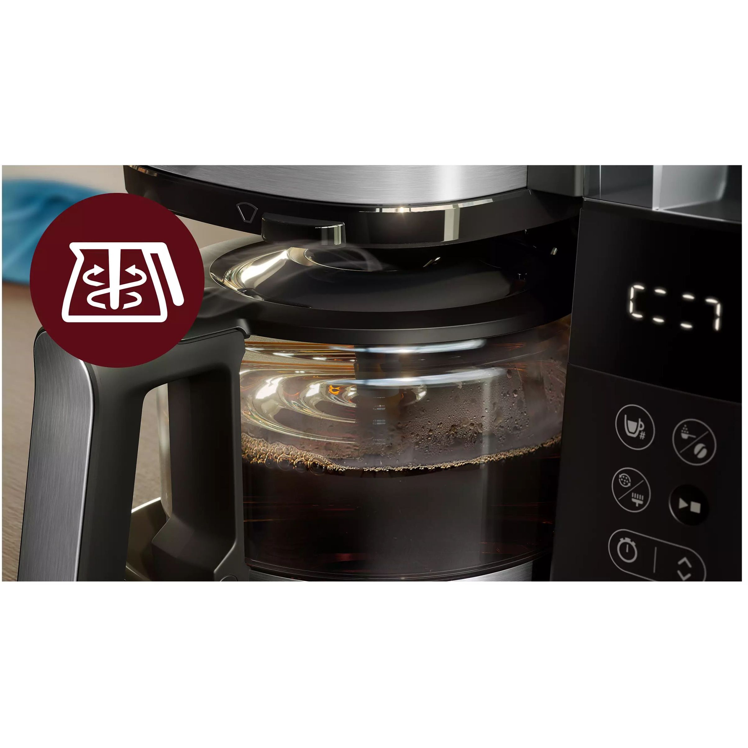 Cafetieră cu râșniță inclusă Philips All-in-1 Brew HD7900/90