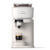 Espressor manual Philips Baristina BAR300/00  16 bar  Râșniță ceramică  Boabe 170gr  Rezervor 1.2l  Platformă pentru cești  Oprire automată  Espresso și Lungo  Portafiltru alb  Milky White