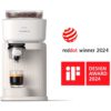 Espressor manual Philips Baristina BAR300/00  16 bar  Râșniță ceramică  Boabe 170gr  Rezervor 1.2l  Platformă pentru cești  Oprire automată  Espresso și Lungo  Portafiltru alb  Milky White