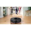 Aspirator robot BOSCH Spotless Max BCRDW3B, Apă 55ml, Rezervor 0.3l, Perie Carbon Power, Funcție Reduced Tangling, Navigare ușoară, Negru
