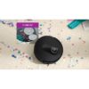 Aspirator robot BOSCH Spotless Max BCRDW3BAB, Apă 55ml, Rezervor 0.3l, Perie Carbon Power, Funcție Reduced Tangling, Navigare ușoară, Negru