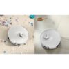 Aspirator robot BOSCH Spotless BCRC1W, Apă 180ml, Rezervor 0.4l, Perie Carbon Power, Funcție Reduced Tangling, Navigare ușoară, Alb
