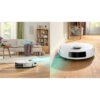 Aspirator robot BOSCH Spotless BCRC1W, Apă 180ml, Rezervor 0.4l, Perie Carbon Power, Funcție Reduced Tangling, Navigare ușoară, Alb