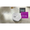 Aspirator robot BOSCH Spotless+ BCRD1W, Apă 220ml, Rezervor 0.4l, Stație 1.5l, Perie Carbon Power, Stație de curățare uscată, Funcție Reduced Tangling, Navigare ușoară, Alb
