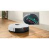 Aspirator robot BOSCH Spotless+ BCRD1W, Apă 220ml, Rezervor 0.4l, Stație 1.5l, Perie Carbon Power, Stație de curățare uscată, Funcție Reduced Tangling, Navigare ușoară, Alb