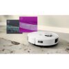 Aspirator robot BOSCH Spotless Advanced+ BCRD2W, Apă 180ml, Rezervor 0.4l, Stație 1.5l, Perie Carbon Power, Stație de curățare uscată, Funcție Reduced Tangling, Navigare ușoară, Alb