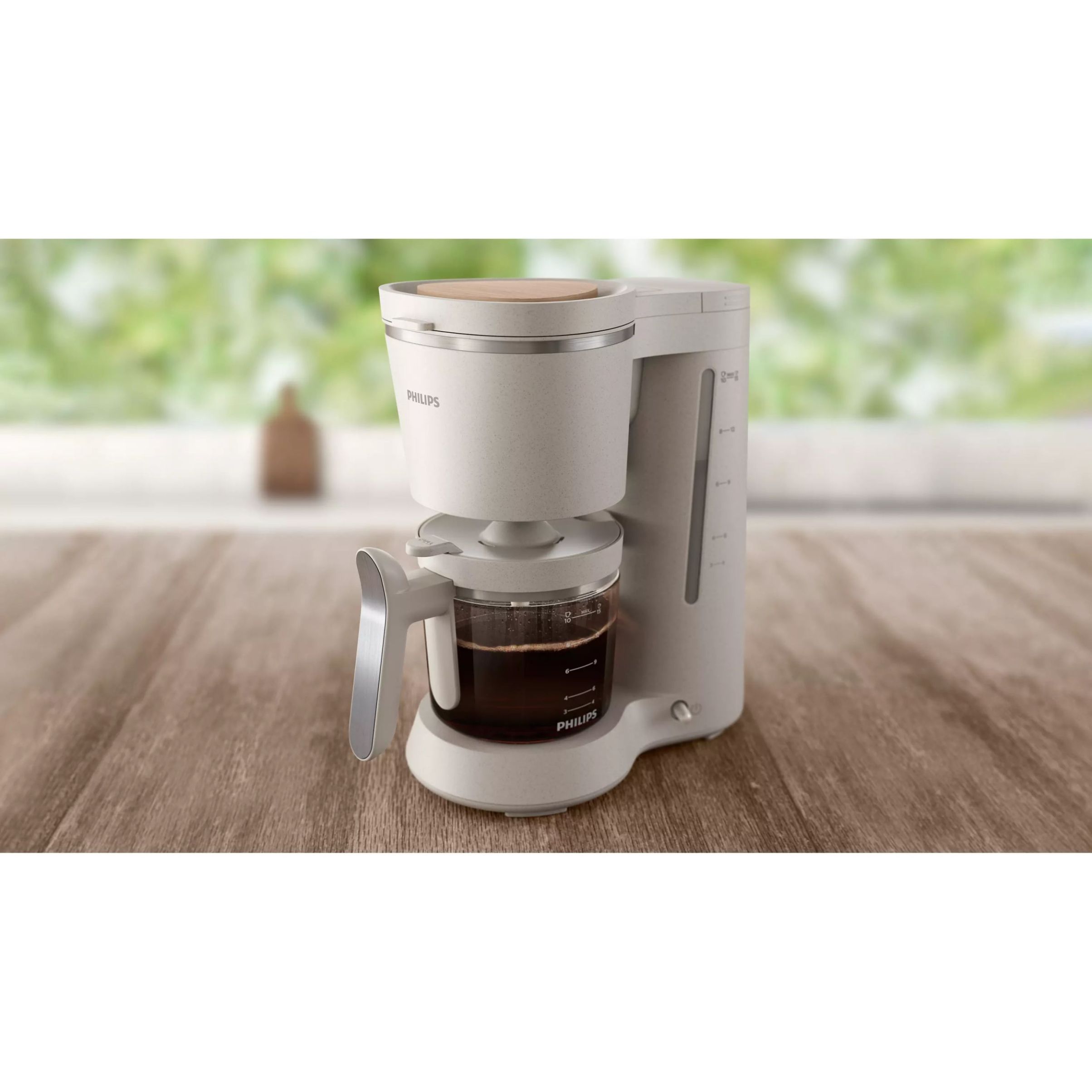 Cafetieră Philips Eco Conscious Seria 5000 HD5120/00  White Silk