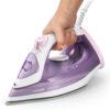 Fier de călcat cu abur Philips Seria 3000 DST3010/30  2000W  Continuu 30g/min  Jet 140g  Rezervor 300ml  Talpă Ceramică  C1.9m  G1.27kg  Violet and Pink