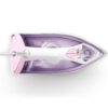 Fier de călcat cu abur Philips Seria 3000 DST3010/30, 2000W, Continuu 30g/min, Jet 140g, Rezervor 300ml, Talpă Ceramică, C1.9m, G1.27kg, Violet and Pink