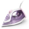 Fier de călcat cu abur Philips Seria 3000 DST3010/30, 2000W, Continuu 30g/min, Jet 140g, Rezervor 300ml, Talpă Ceramică, C1.9m, G1.27kg, Violet and Pink