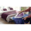 Fier de călcat cu abur Philips Seria 3000 DST3010/30, 2000W, Continuu 30g/min, Jet 140g, Rezervor 300ml, Talpă Ceramică, C1.9m, G1.27kg, Violet and Pink