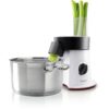 Aparat de preparat salate Philips Viva HR1388/80, 6 discuri