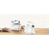 Robot de bucătărie planetar BOSCH Serie S2 MUMS2 MUMS2AW21, 700W (4 trepte), Bol plastic 3.8l, Set de patiserie, Soft Start, Design compact, Control electronic al puterii, G4.4kg, Fully White