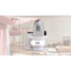 Robot de bucătărie planetar BOSCH Serie S2 MUMS2 MUMS2AW21, 700W (4 trepte), Bol plastic 3.8l, Set de patiserie, Soft Start, Design compact, Control electronic al puterii, G4.4kg, Fully White