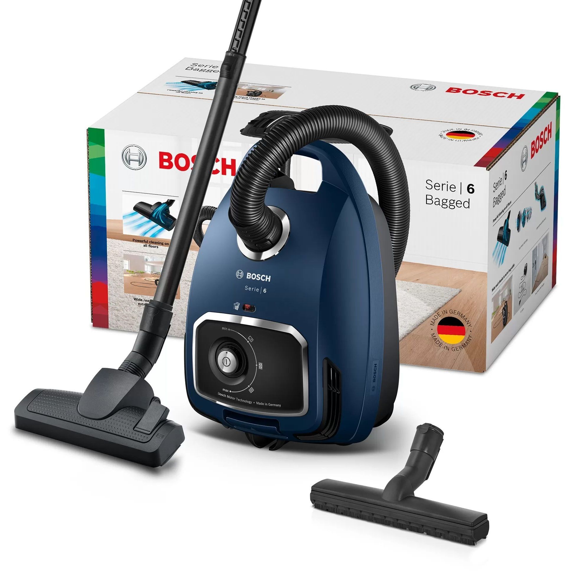 Aspirator cu sac BOSCH Serie 6 BGB6X300, 600W