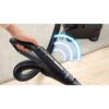 Aspirator cu sac BOSCH Serie 6 BGB6X330, Aspirare uscată, 600W, Sac 4l, Cablu 9.3m, 4 roți, Filtru igienic lavabil HEPA, Telecomandă mâner, Iluminare LED, Perie mobilier, Perie parchet, 75dBA, G4.3kg, Graphite