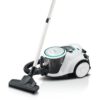 Aspirator fără sac BOSCH Serie 6 ProHygienic BGS41HYG1, Alb