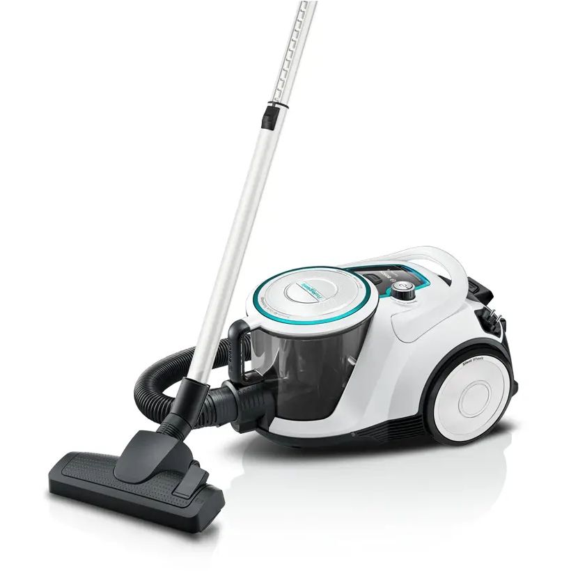 Aspirator fără sac BOSCH Serie 6 ProHygienic BGS41HYG1, Alb