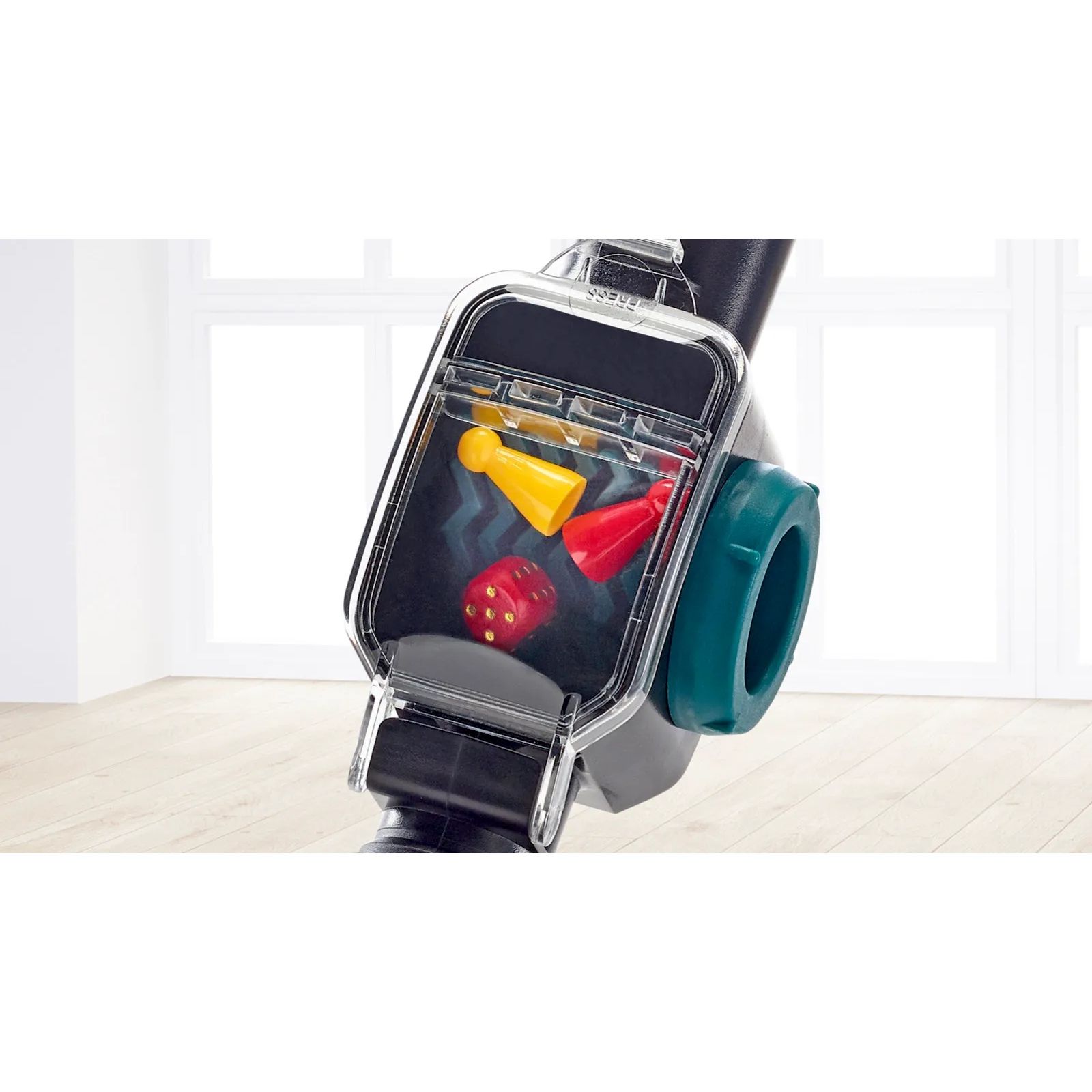 Aspirator fără sac BOSCH Serie 6 ProFamily BGS41FAM, 600W, Deep Petrol Black