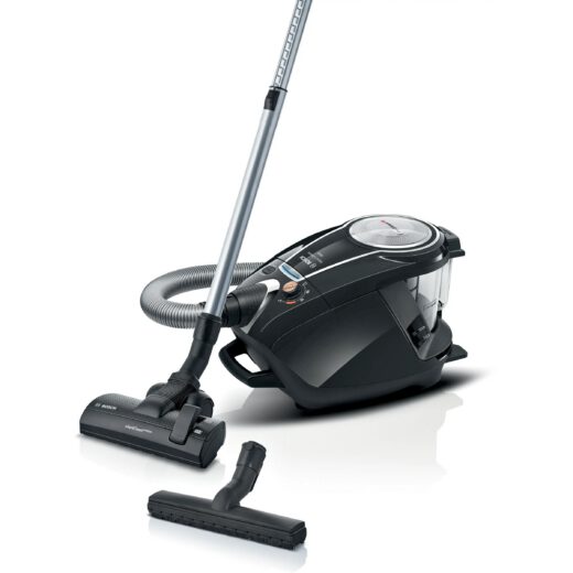 Aspirator fără sac BOSCH Serie 8 Relaxx’x Ultimate ProSilence BGS7MS64  800W  Praf 3l  C8m  Silențios 64dBA  Filtru HEPA  SelfClean System  SmartSensor Control  Automatic AirCycle  6.70kg  Negru