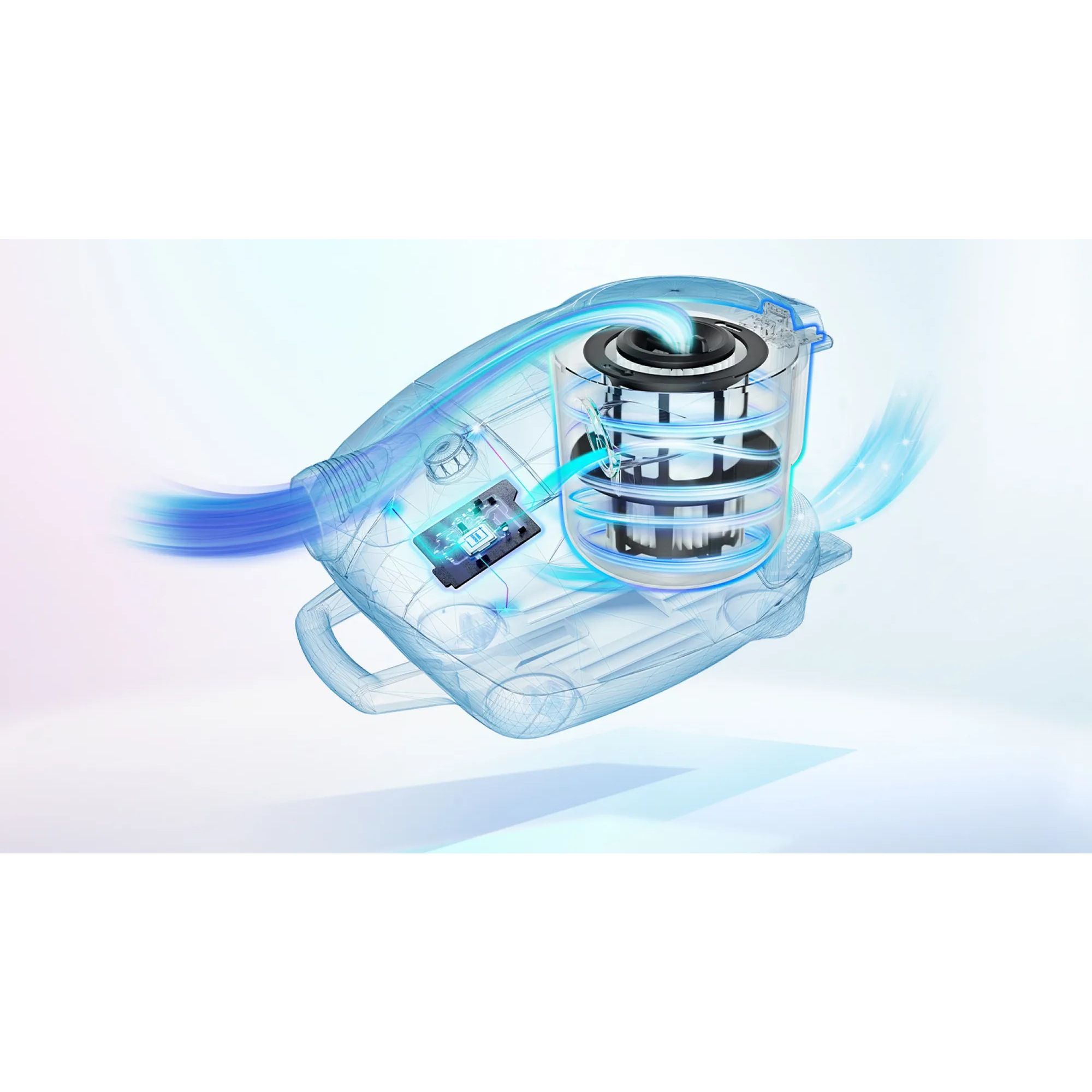 Aspirator fără sac BOSCH Serie 8 Relaxx’x Ultimate ProSilence BGS7MS64, 800W, Praf 3l, C8m, Silențios 64dBA, Filtru HEPA, SelfClean System, SmartSensor Control, Automatic AirCycle, 6.70kg, Negru