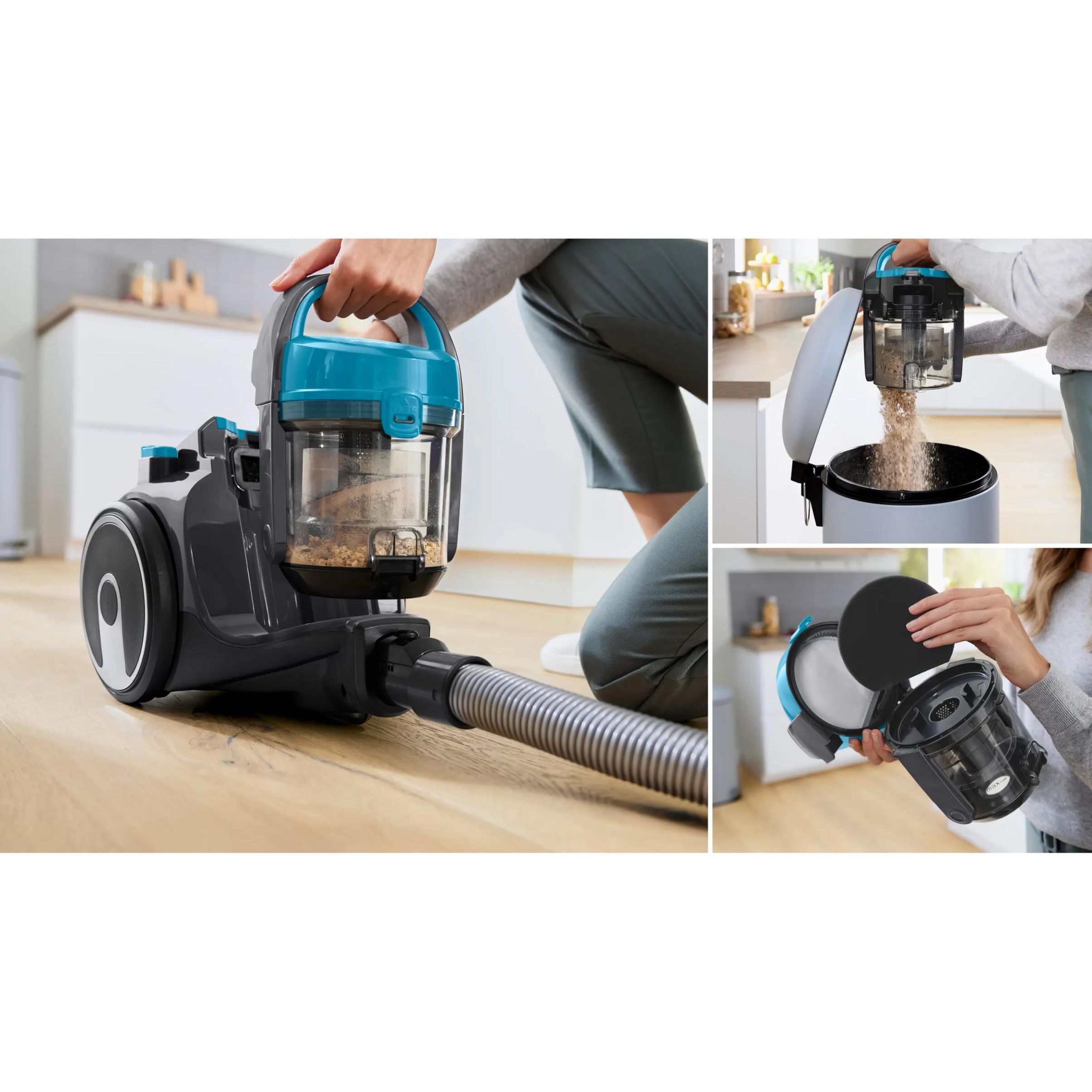 Aspirator fără sac BOSCH Serie 2 Parquet BGS05X240, 700W